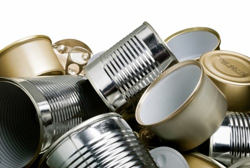 Low-carbon clearance van parked at a transfer station